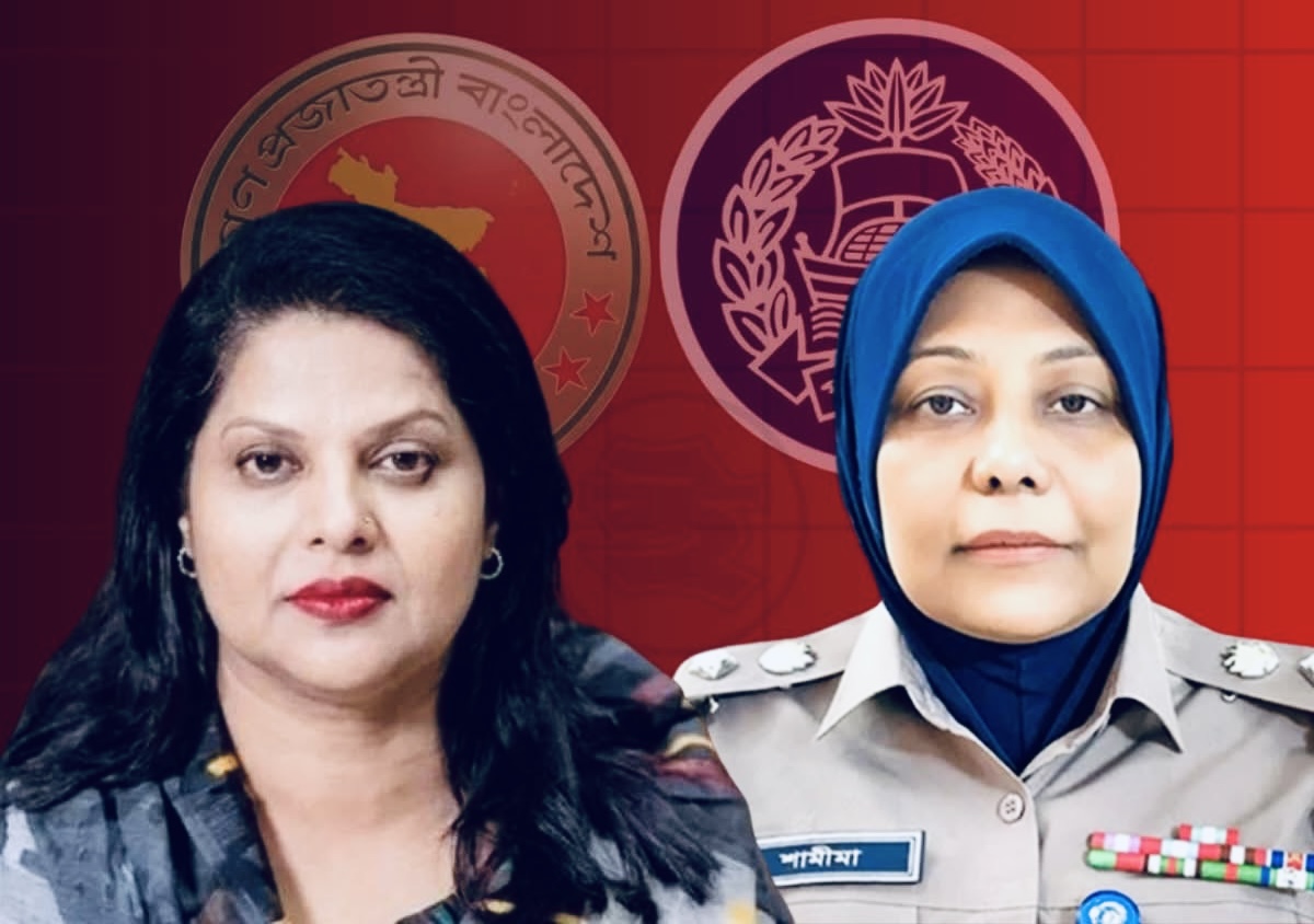প্রথমবার ঢাকায় একসঙ্গে নারী ডিসি ও এসপি
