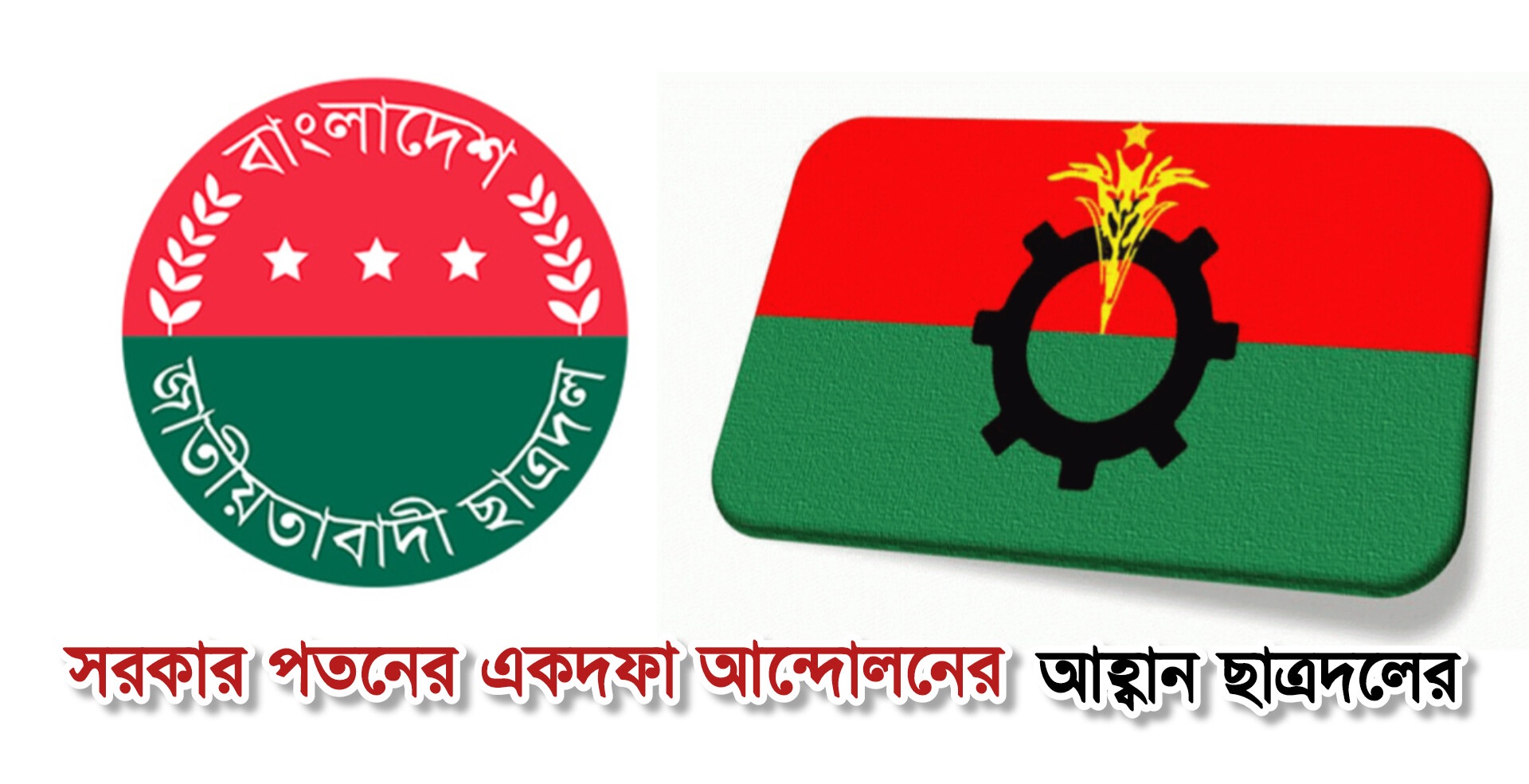 সরকার পতনের একদফা আন্দোলনের আহ্বান ছাত্রদলের